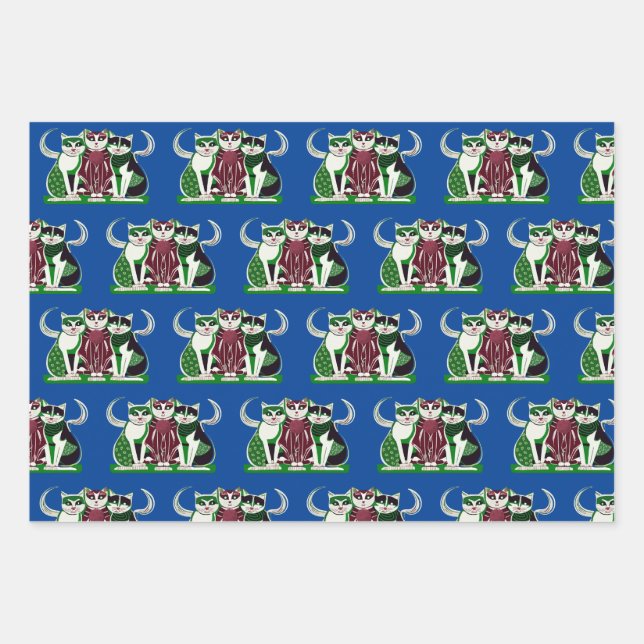 The perfect trio! wrapping paper sheet (Front)