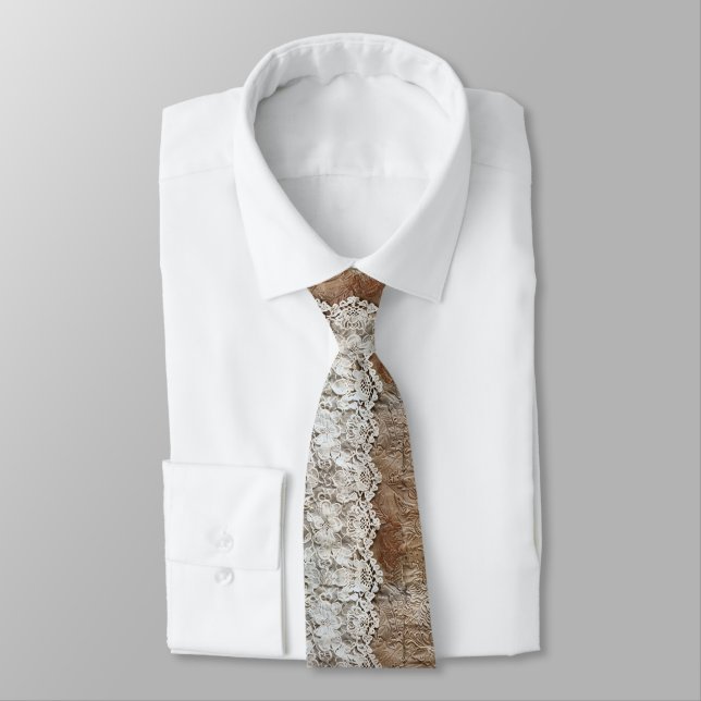 The PERFECT Western Wedding Tie for the Cowboy! (Tied)