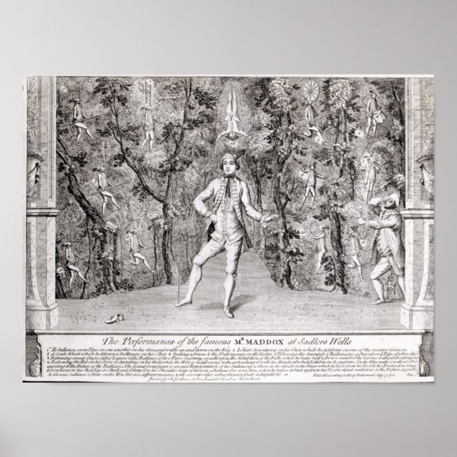 The Performances of the famous Poster (Front)