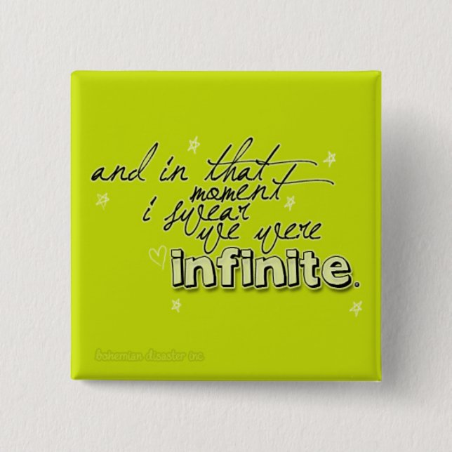 The Perks "Infinite" Button (Front)