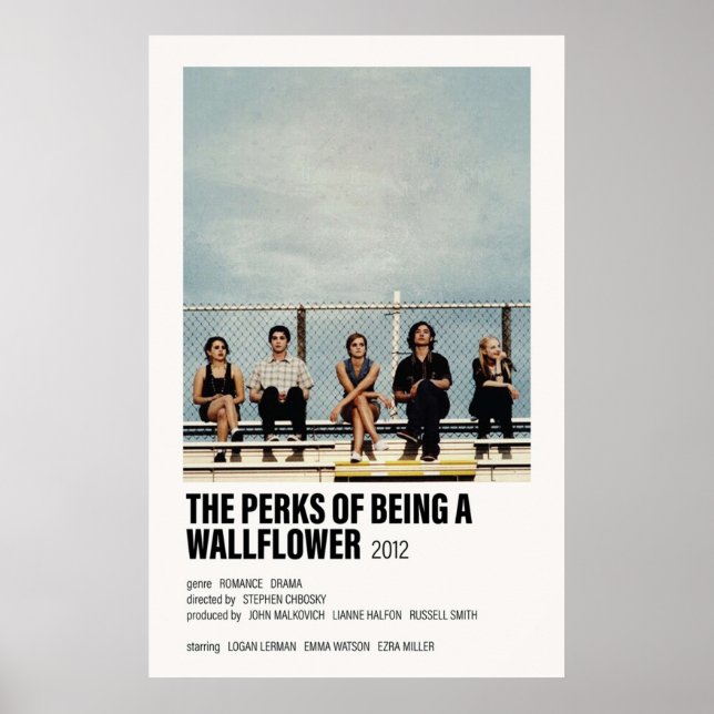 The Perks of Being a Wallflower Alternative Movie Poster (Front)