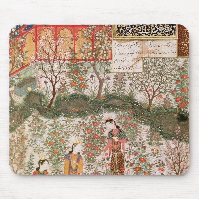 The Persian Prince Humay Meeting the Chinese Mouse Pad (Front)