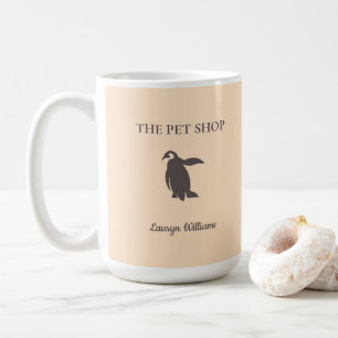 The pet shop cute penguin coffee mug