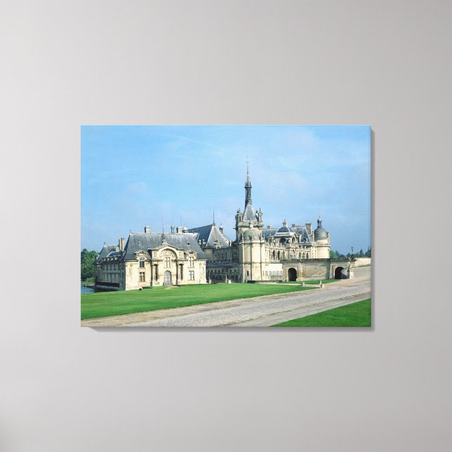 The Petit Chateau Canvas Print (Front)