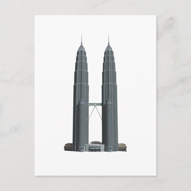 The Petronas Towers: Postcard (Front)