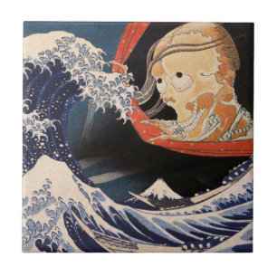 The Phantom at The Great Wave Tile