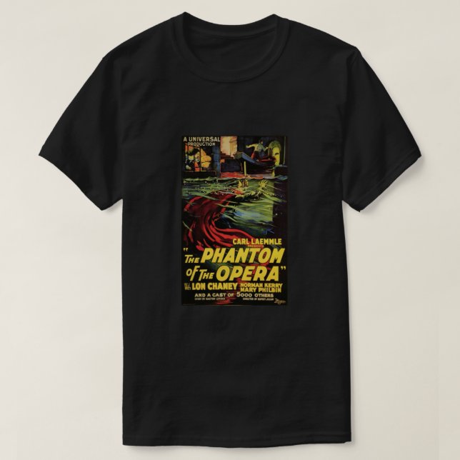 The Phantom Of The Opera Fitted Scoop T-Shirt (Design Front)
