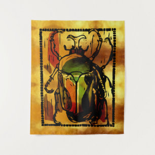 The Pharaonic Scarab Tapestry