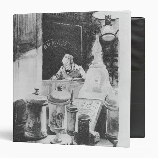 The Pharmacist Homais Binder (Front/Inside)
