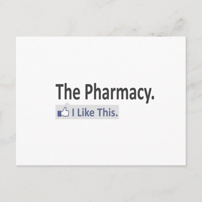 The Pharmacy...I Like This Postcard (Front)