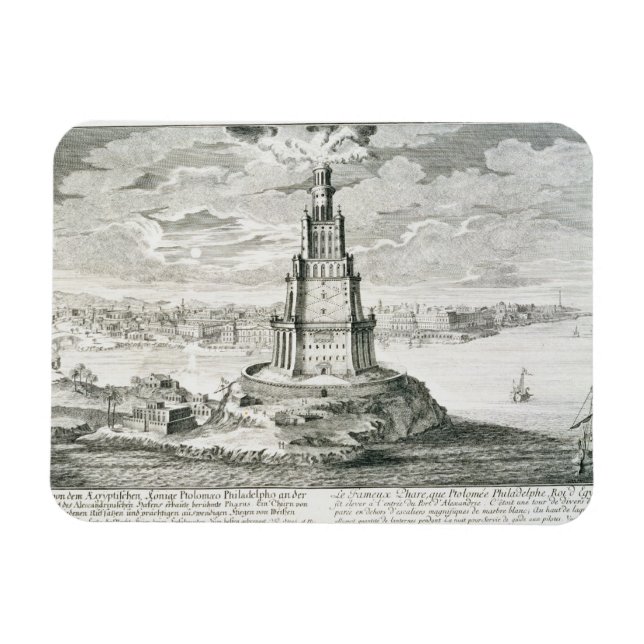 The Pharos of Alexandria, plate 9 from 'Entwurf ei Magnet (Horizontal)