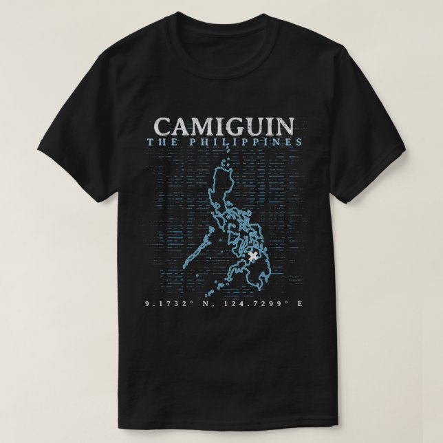 The Philippines Camiguin  T-Shirt (Design Front)