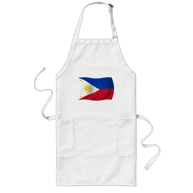 The Philippines Flag Apron (Front)