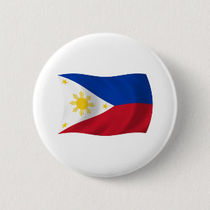 The Philippines Flag Button