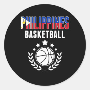 The Philippines Sketll Lovers Jersey Philippine Sp Classic Round Sticker