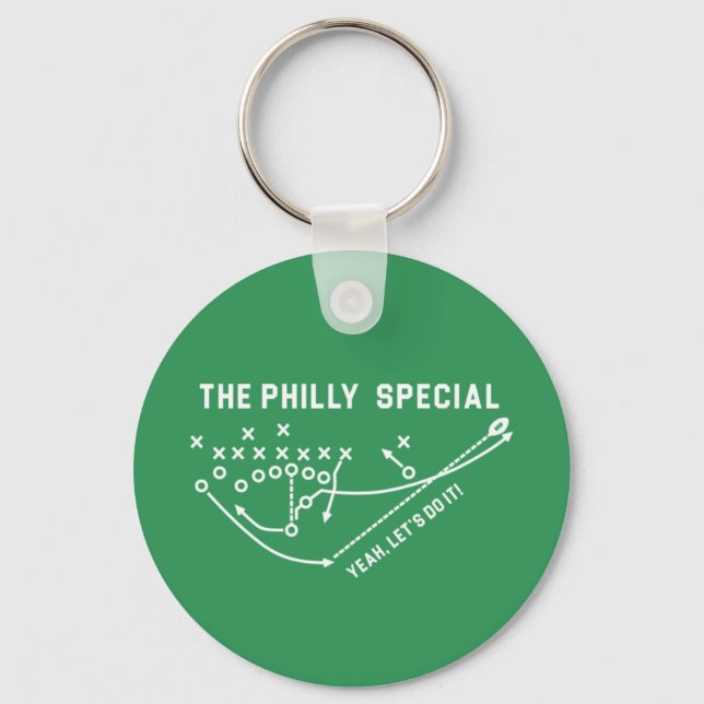 The Philly Special - Yeah let's do It Keychain (Front)