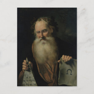 The Philosopher, 1686 Postcard