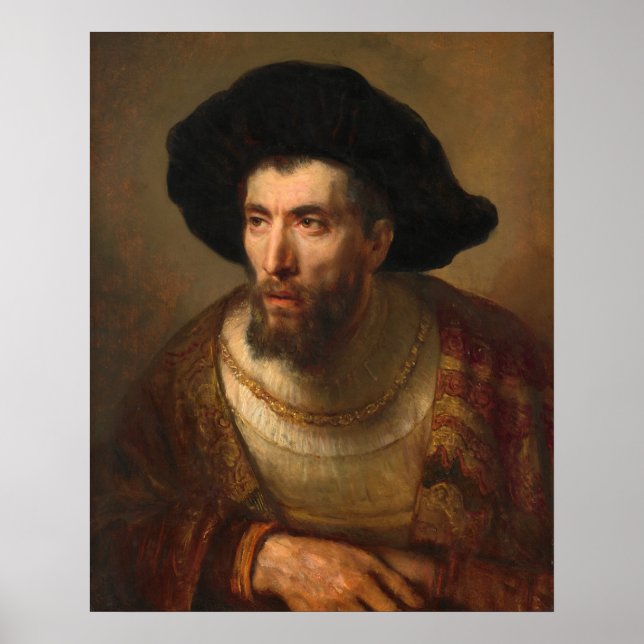 The Philosopher - Rembrandt Fine Art Poster (Front)