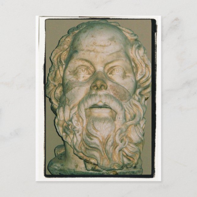 The philosopher Socrates Postcard (Front)