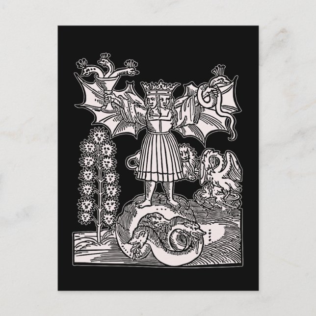 The Philosopher's Stone Postcard (Front)