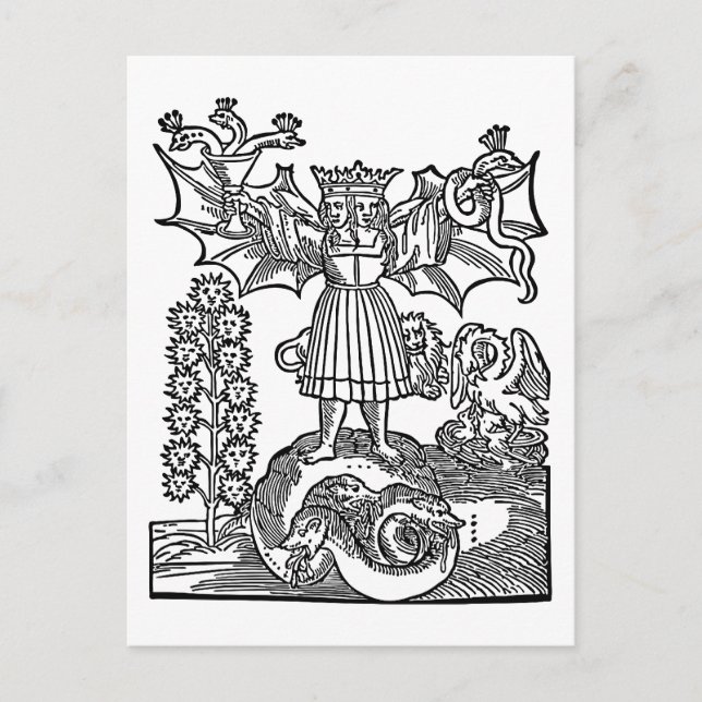 The Philosopher's Stone Postcard (Front)