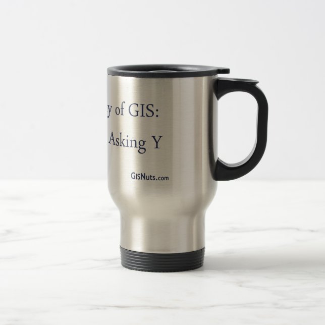The Philosophy of GIS Mug (Right)