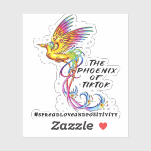The Phoenix of Tik Tok Vinyl Decal