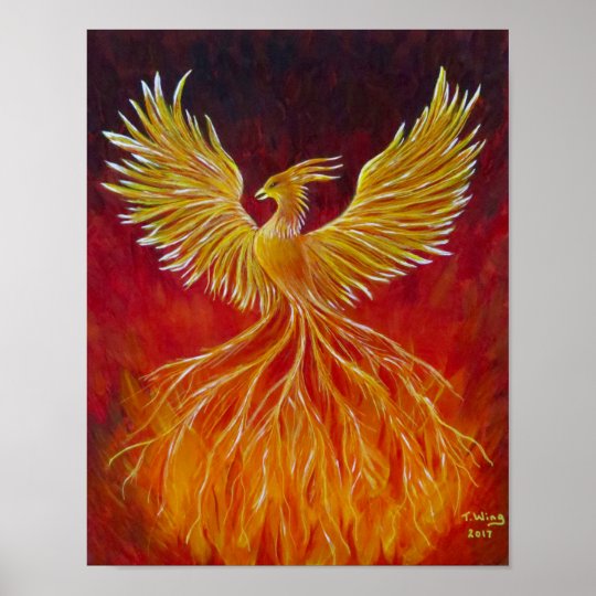 The Phoenix Poster | Zazzle.ca