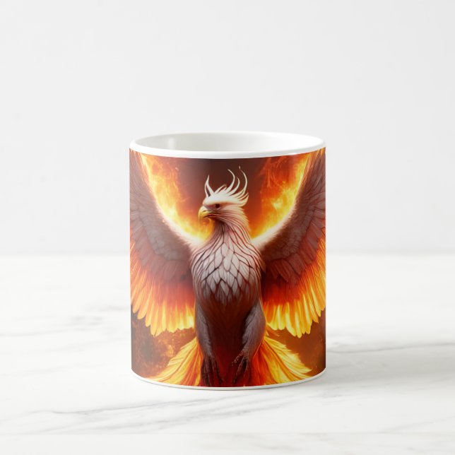 The Phoenix Reborn Coffee Mug (Center)