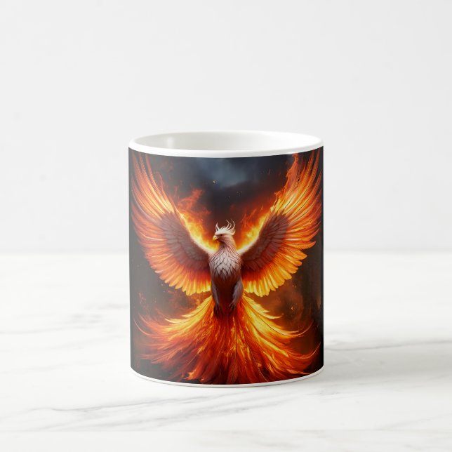 The Phoenix Reborn Coffee Mug (Center)