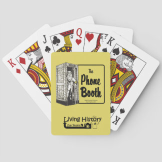 The Phone Booth Bar playing cards