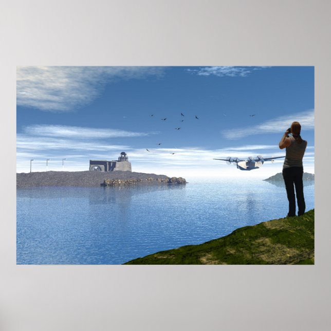 The Photographer and the SeaPlane Poster (Front)