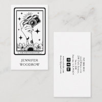 The Photographer Tarot Business Card