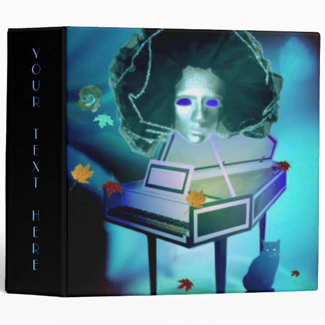 The Pianist Meringue Avery Binder (Front/Spine)
