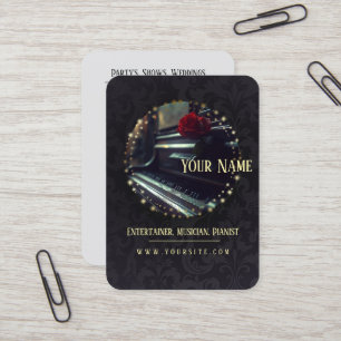 The Piano - Business Card