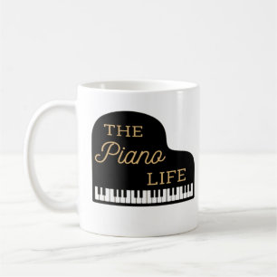 The Piano Life Grand Piano   Coffee Mug