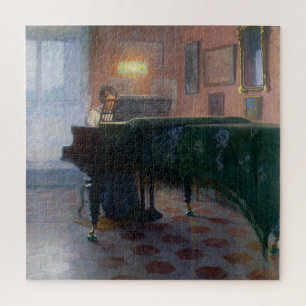 The Piano Player (Pianist) (Female Musician) Jigsaw Puzzle