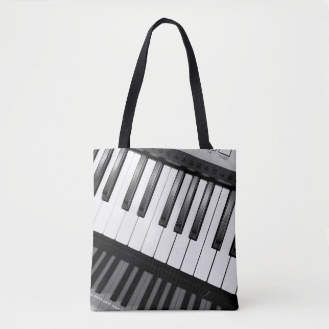 THE PIANO TOTE BAG (Front)
