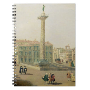 The Piazza Colonna, Rome Notebook