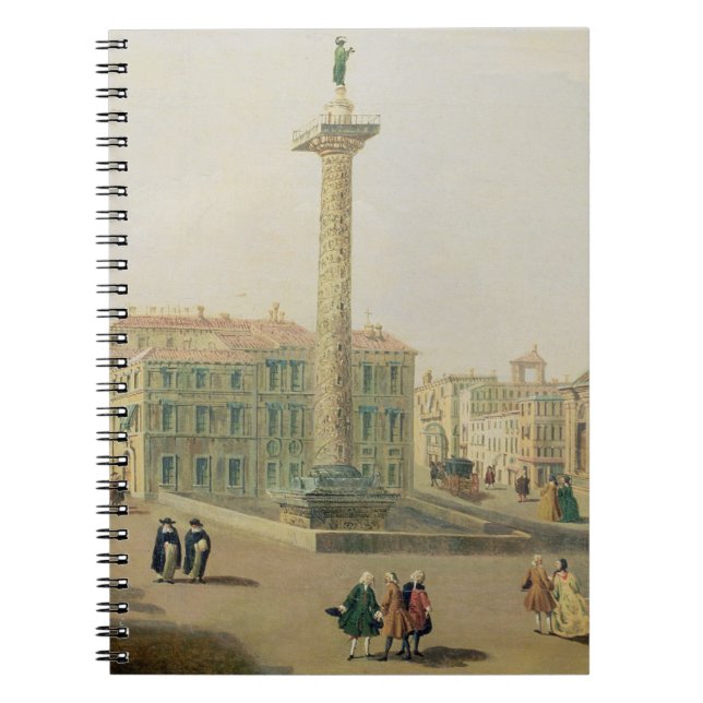 The Piazza Colonna, Rome Notebook (Front)