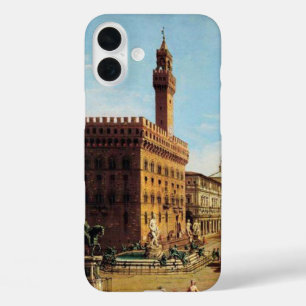 The Piazza della Signoria in Florence iPhone 16 Plus Case