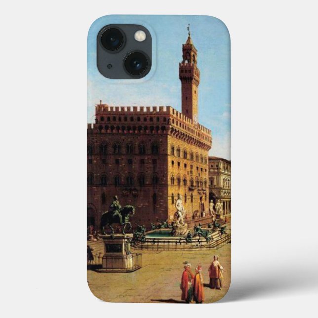 The Piazza della Signoria in Florence  Case-Mate iPhone Case (Back)