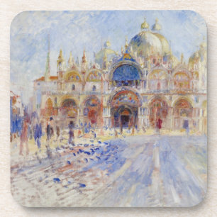 The Piazza San Marco, Venice, 1881 (oil on canvas) Coaster