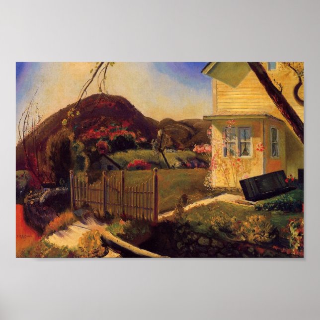 The Picket Fence by George Bellows Poster (Front)