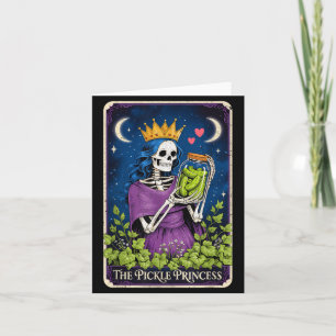 The Pickle Princess Tarot Card Lover Women Girl