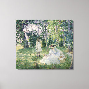 The Picnic, 1903 Canvas Print