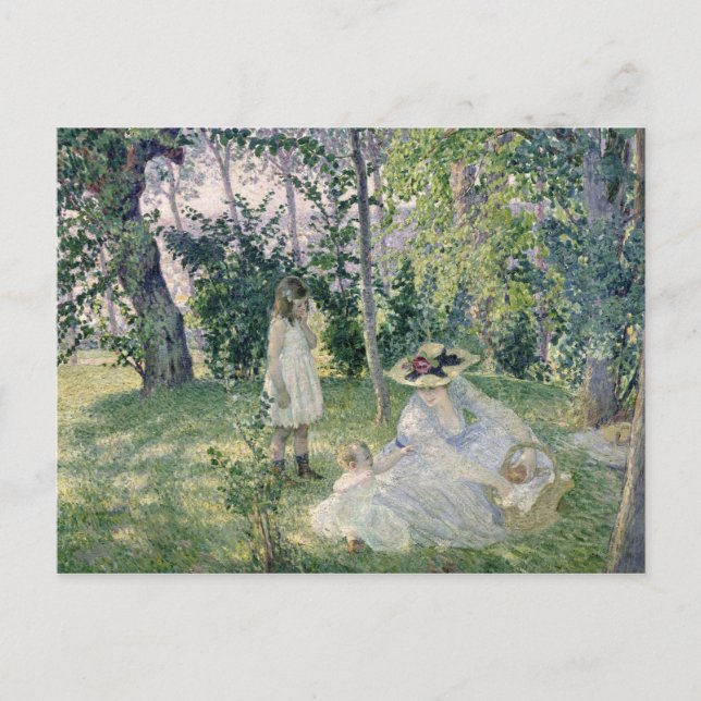 The Picnic, 1903 Postcard (Front)