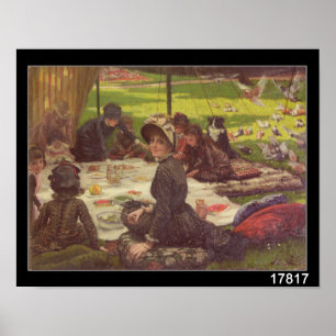 The Picnic , c.1881-2 Poster