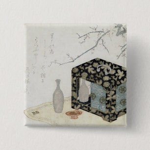 The Picnic Hamper 2 Inch Square Button