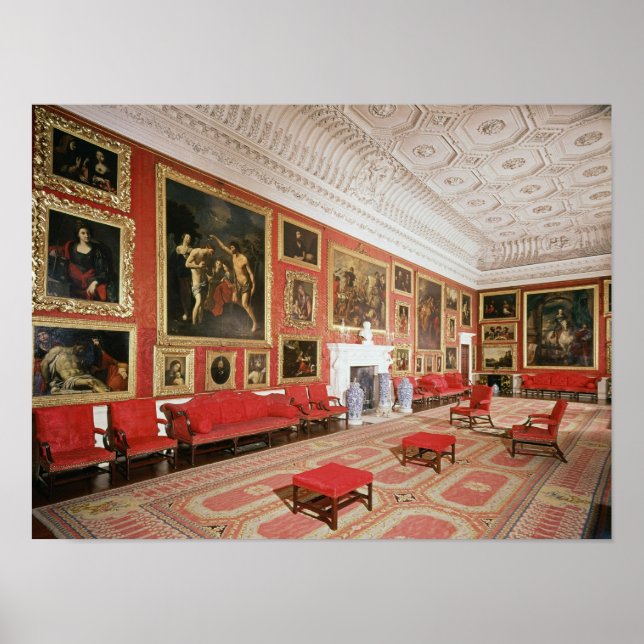 The Picture Gallery, plasterwork Poster (Front)
